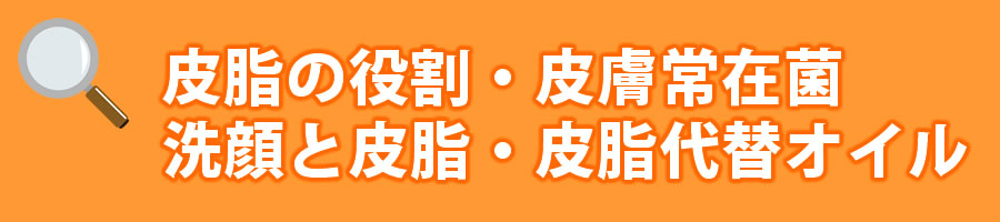 皮脂バランスを整える