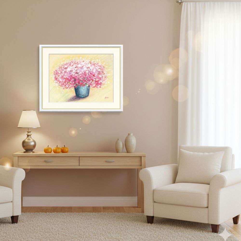 可愛いピンクのブーケ