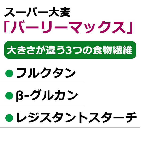 バーリーマックス スーパー大麦のちから