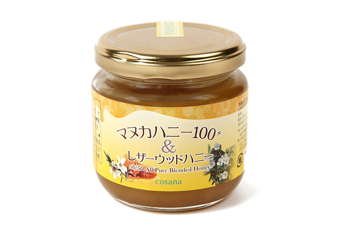 マヌカハニー100＋＆レザーウッドハニー 200g