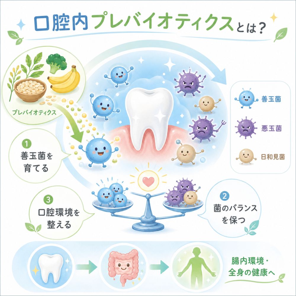 口腔内プレバイオティクスとは