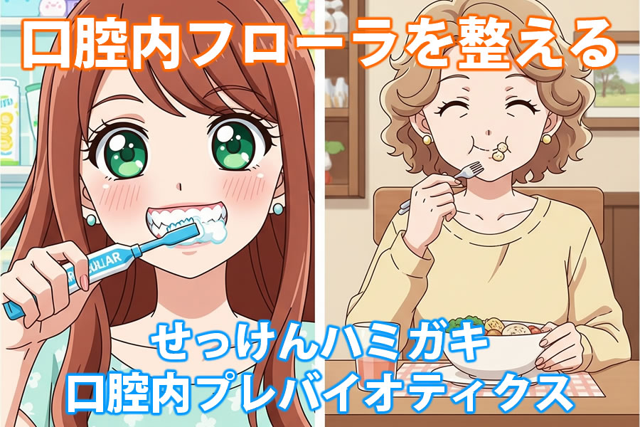 口腔内フローラを整える