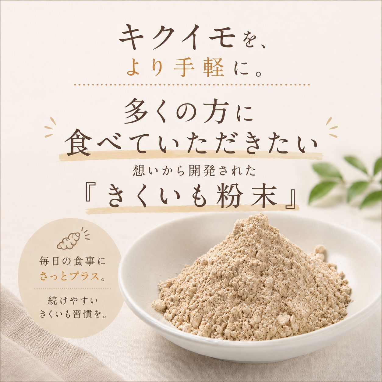 きくいも粉末