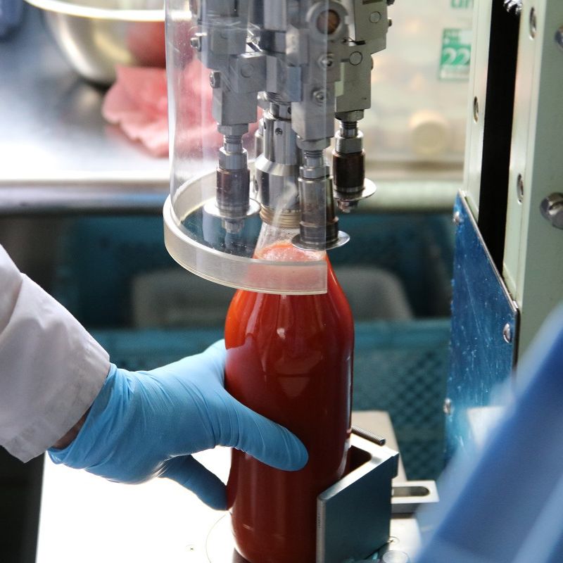 北海道当麻町産  有機トマトジュース無塩