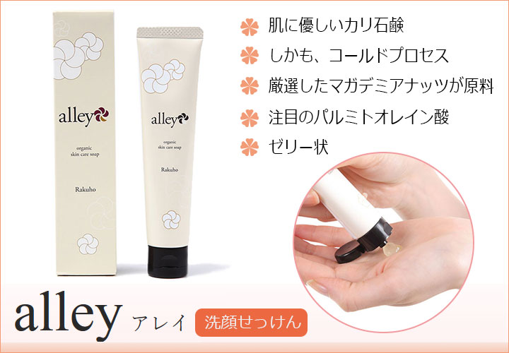 洗顔石鹸 alley アレイ