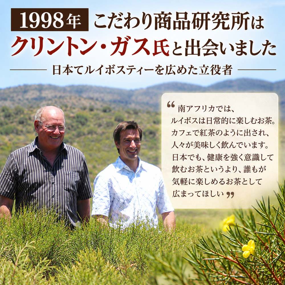 Gassco オーガニックルイボスティー発酵タイプ